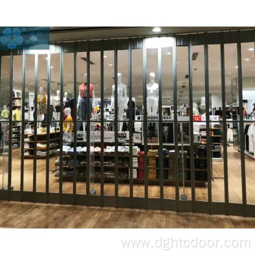 New Style Transparent Polycarbonate Shutter door